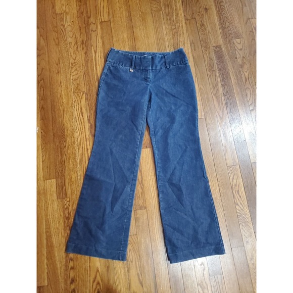 Express Denim - EUC Express Editor Jeans Womens Sz. 6R Wide Leg Mid Rise Blue denim jeans